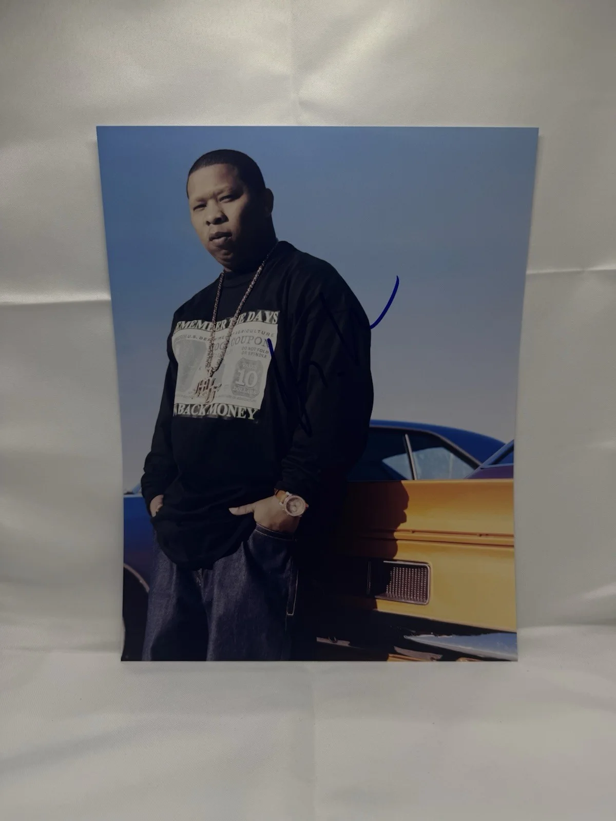 Mannie Fresh Autograph Signed 8.5x11 Photo Cash Money Records Big Tymers, изображение 2