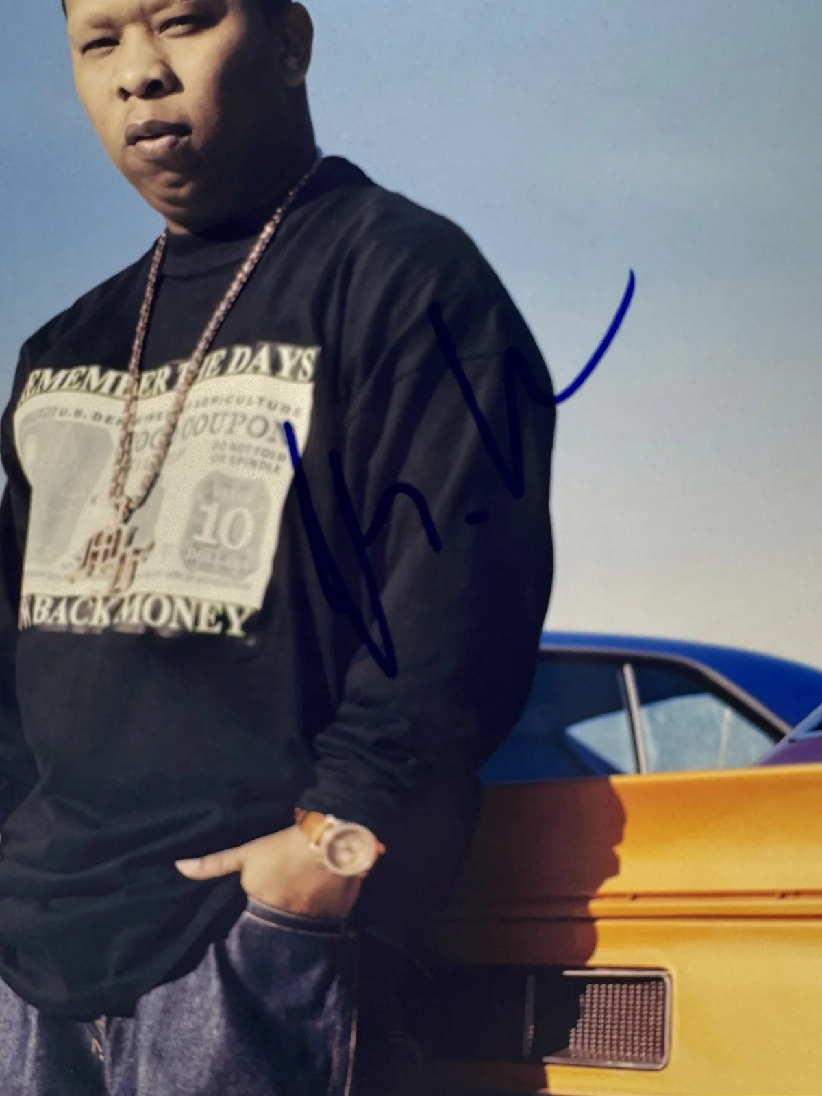 Mannie Fresh Autograph Signed 8.5x11 Photo Cash Money Records Big Tymers, изображение 3