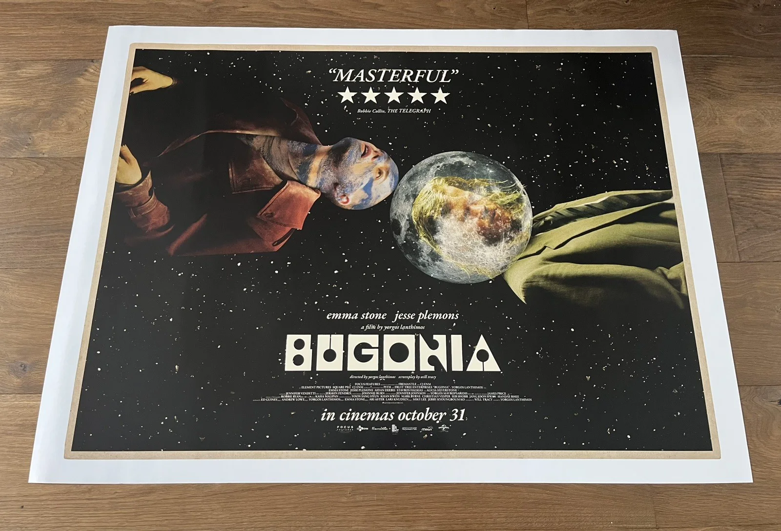 Bugonia (2025), Yorgos Lanthimos, Original UK Cinema Quad Poster 30"x40", image 3