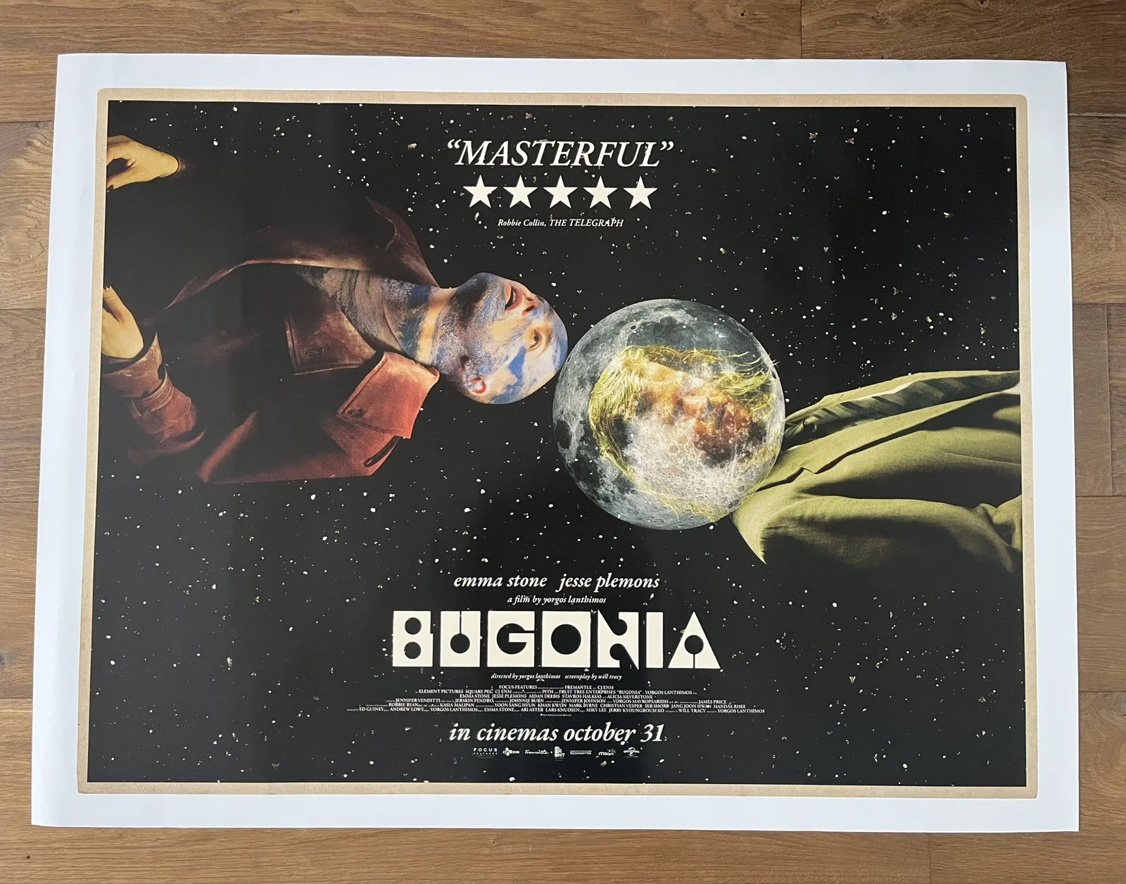 Bugonia (2025), Yorgos Lanthimos, Original UK Cinema Quad Poster 30"x40", image 4