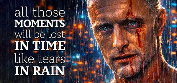Blade Runner (1982) Roy Batty Mug (Version 2) 11oz Mug Rutger Hauer, image 2