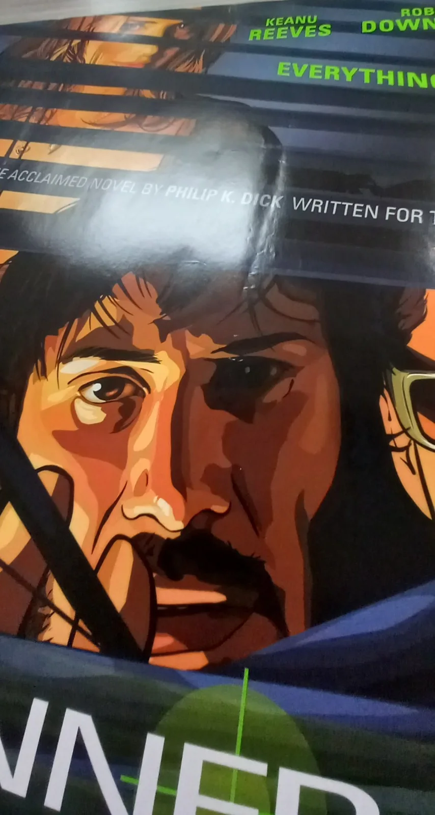 A Scanner Darkly (2006) D/S UK Quad Poster Keanu Reeves, Winona Ryder, Linklater, image 5