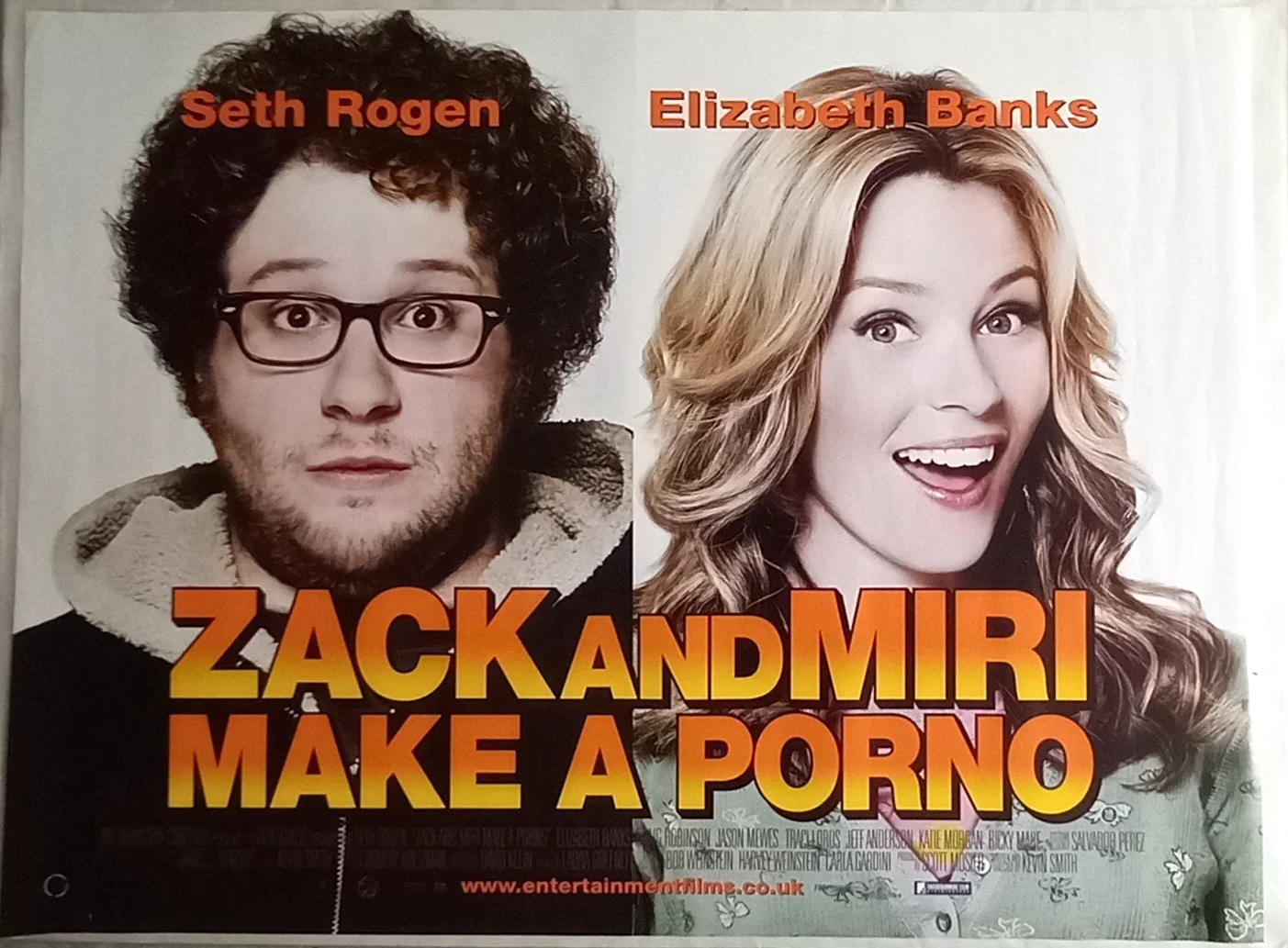 Zack and Miri Make a Porno (2008) UK Quad Poster S/S 30" x 40" - Kevin Smith, изображение 2
