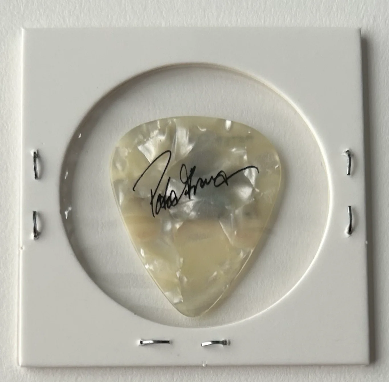 Peter Frampton Signature Tour Guitar Pick - Thank You Mr. Churchill, изображение 2