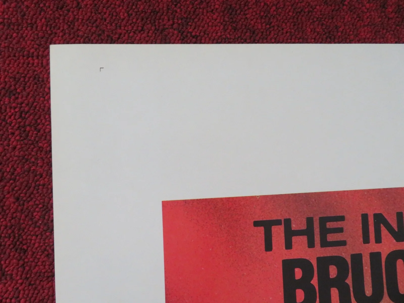 EDGE OF FURY FOLDED US ONE SHEET POSTER BRUCE LI YASUAKI KURATA 1978, изображение 5