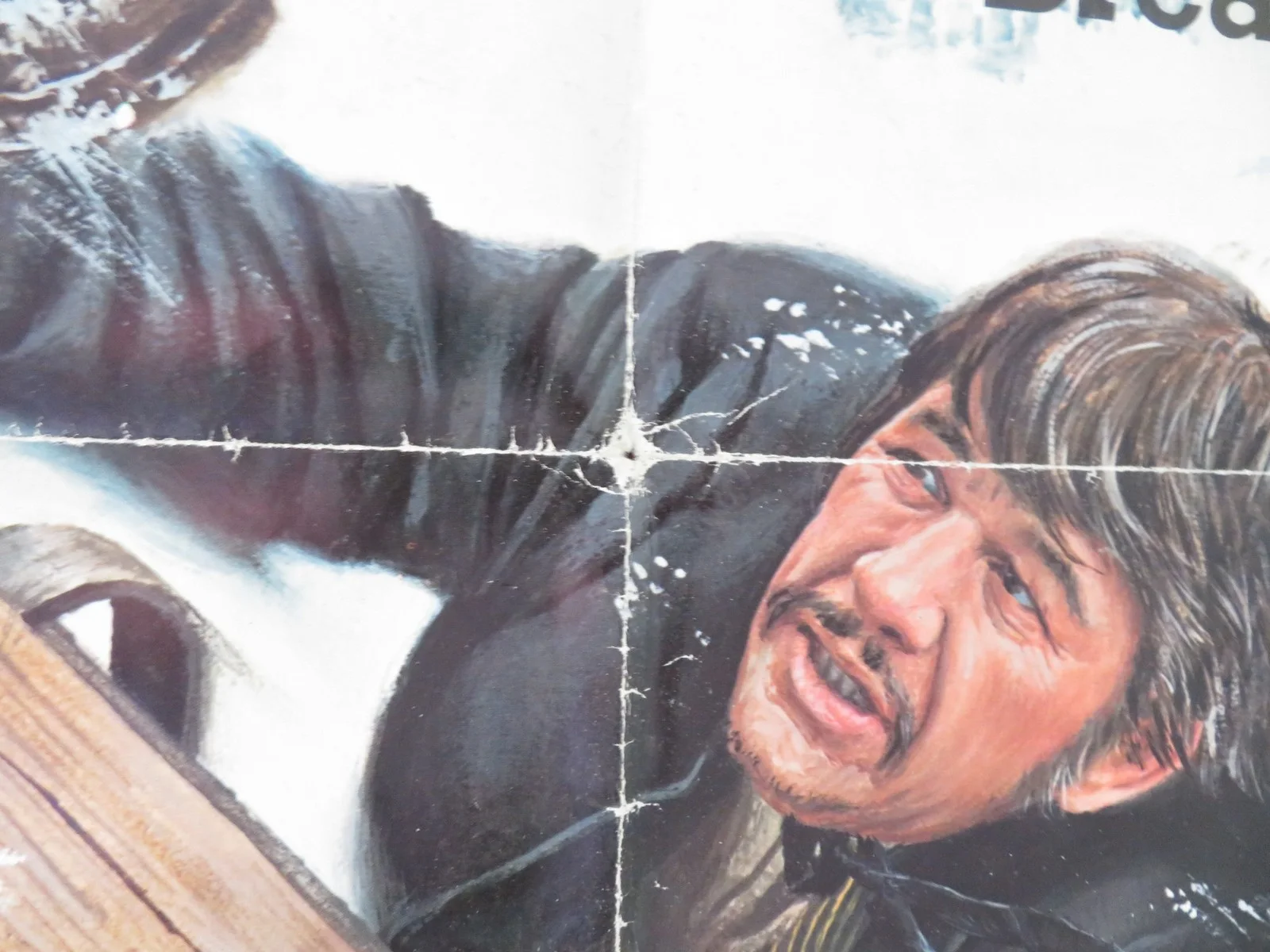 BREAKHEART PASS - STYLE B FOLDED US ONE SHEET POSTER CHARLES BRONSON 1976, image 2