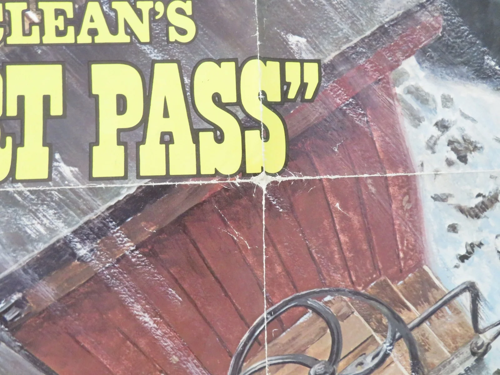 BREAKHEART PASS - STYLE B FOLDED US ONE SHEET POSTER CHARLES BRONSON 1976, image 3