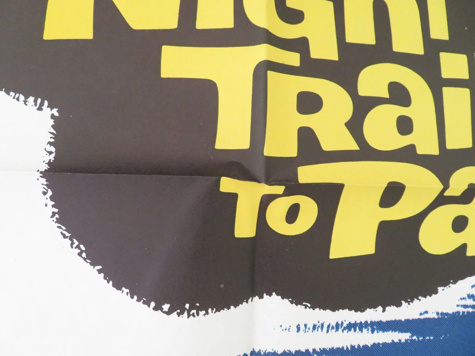 NIGHT TRAIN TO PARIS FOLDED US ONE SHEET POSTER LESLIE NIELSEN ALIZIA GUR 1964, image 2
