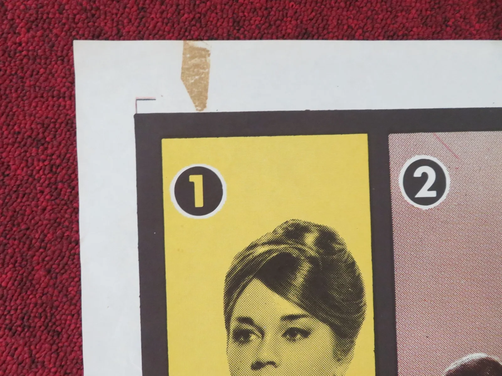 THE CHAPMAN REPORT FOLDED US ONE SHEET POSTER SHELLEY WINTERS JANE FONDA 1962, изображение 5