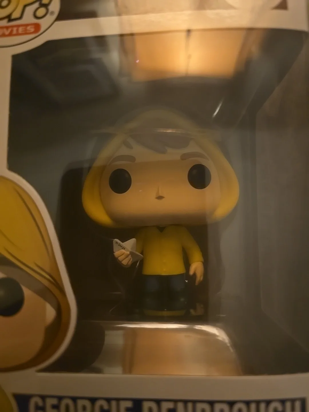 Autographed IT Movie Picture by Jackson Robert Scott w/Georgie Funko Pop 536 COA, изображение 5
