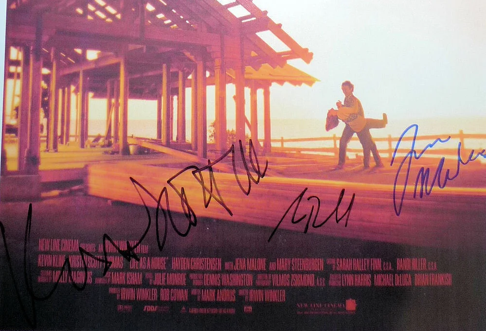 Kristin Scott Thomas, Jena Malone, Sam Robards — Kristin Scott Thomas, Jena Malone & Sam Robards signed 11x17 Poster. Exact Proof, image 2