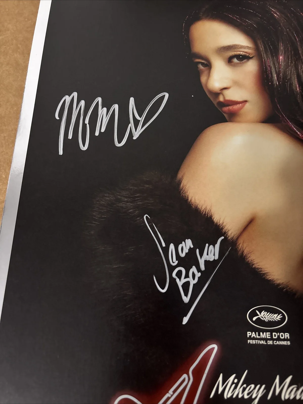 Anora Signed Poster by Mikey Madison & Sean Baker and Screenplay Rare, изображение 5