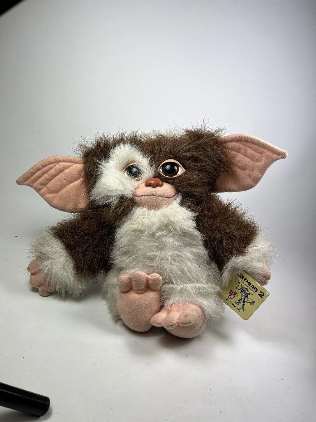 Official Gremlins 2 Gizmo Applause 1990 - Rare Vintage Plush Toy, изображение 5
