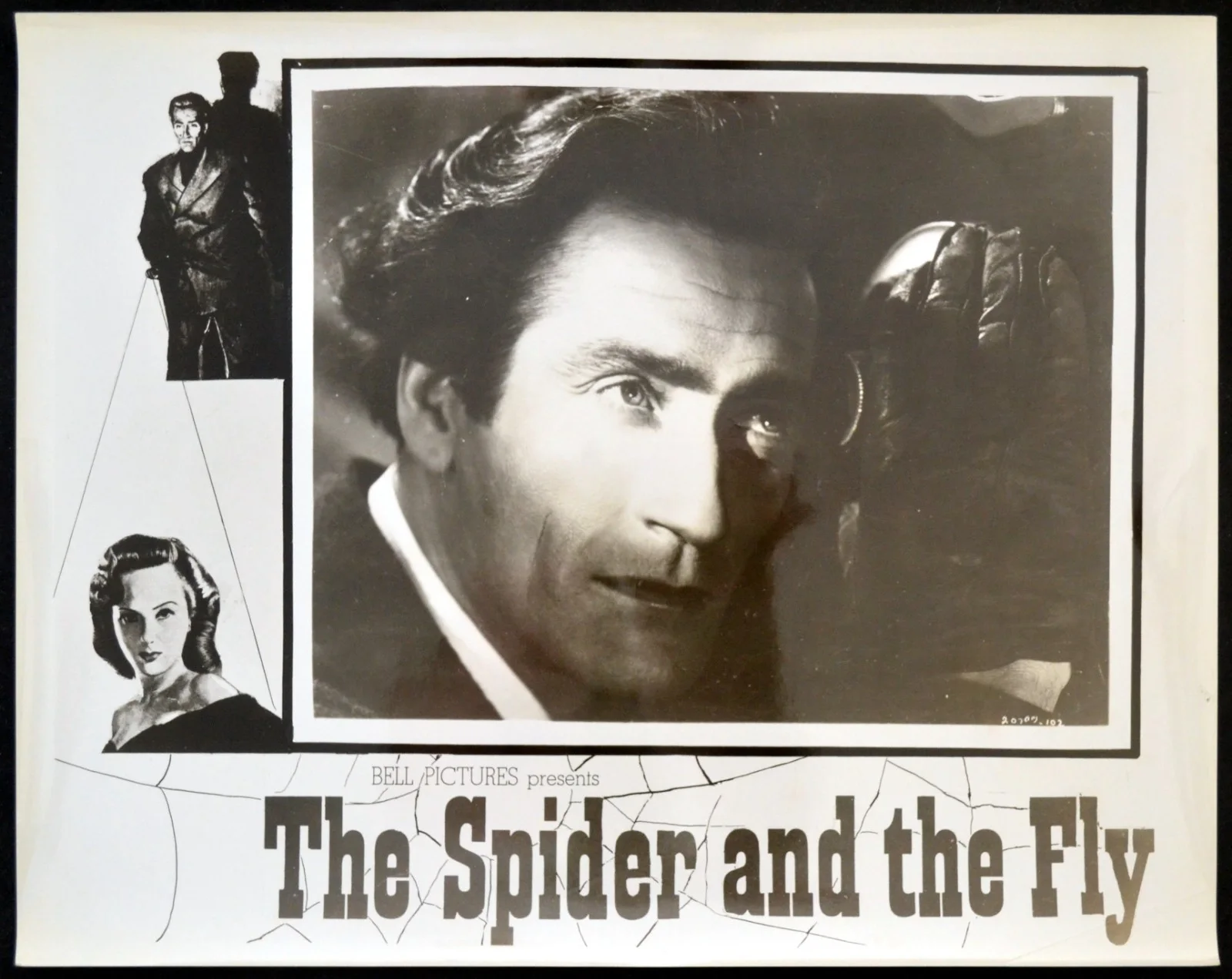 SPIDER AND THE FLY 1949 Eric Portman, Guy Rolfe, Nadia Gray LOBBY SET, изображение 3