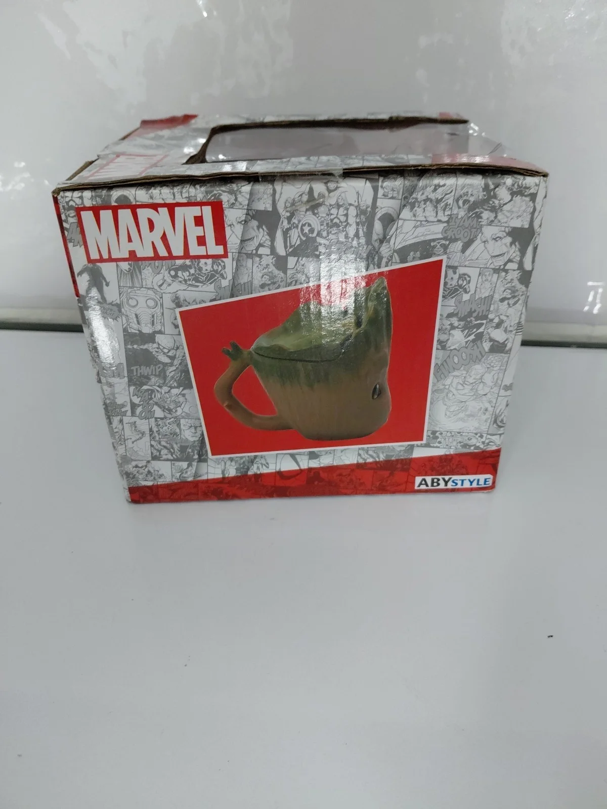 Marvel ABYstyle 3D Mug Grott Nee In Box Collectable 300 ML 10 OZ, image 4