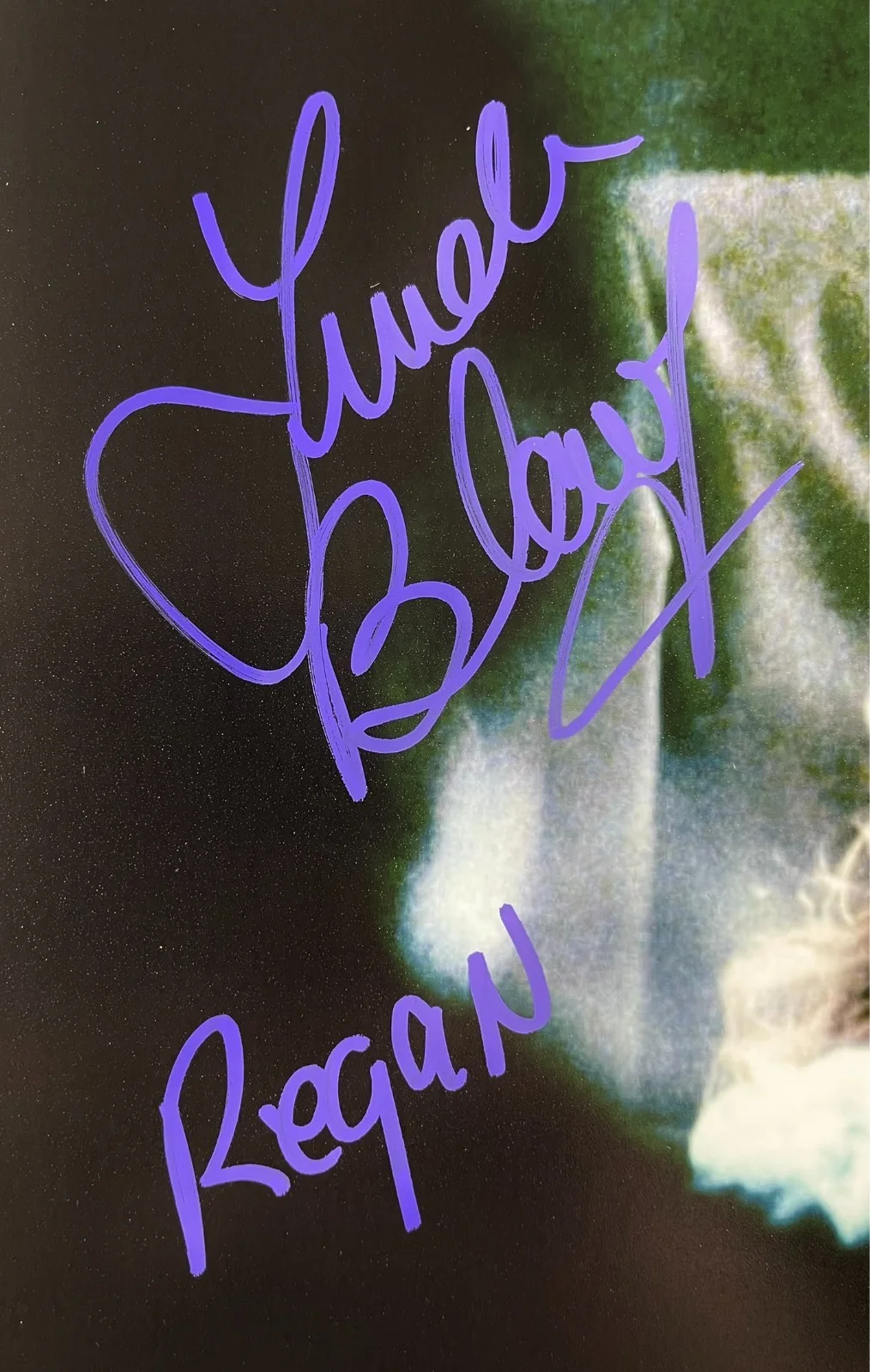 Linda Blair — Linda Blair Signed The Exorcist Regan 8x10 Photo Authentic Autograph JSA COA, image 2