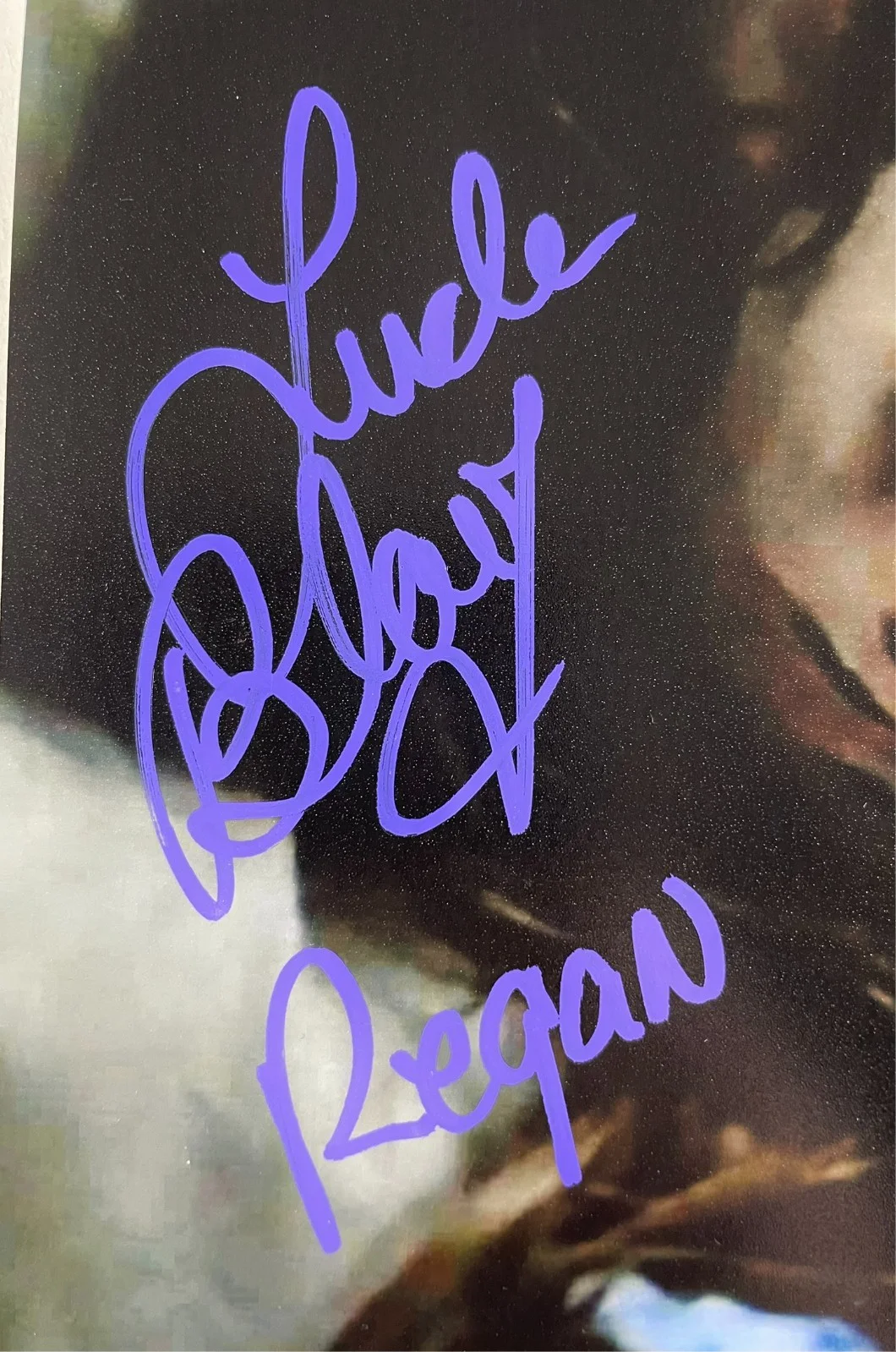 Linda Blair — Linda Blair Signed The Exorcist Regan 8x10 Photo Authentic Autograph JSA COA, image 2