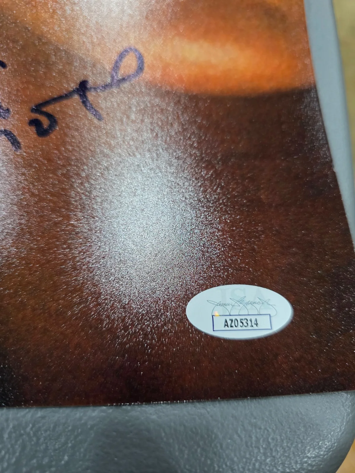 DEMI MOORE — DEMI MOORE SIGNED G.I. Jane 12X18 POSTER PHOTO jsa coa, изображение 2