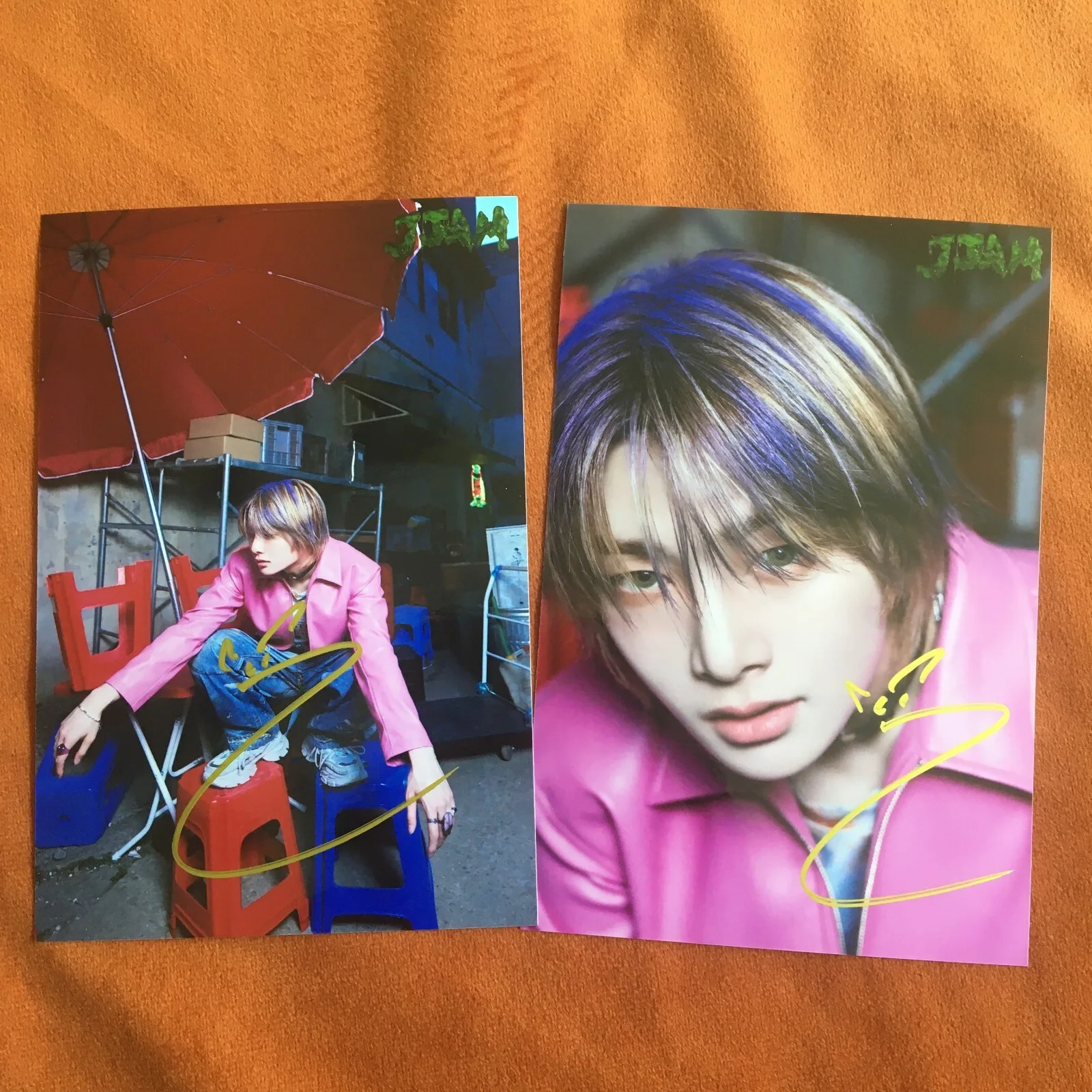 Stray Kids IN I.N. Photo JJAM Autographed Signed K-POP Collection 4*6 2024, image 2