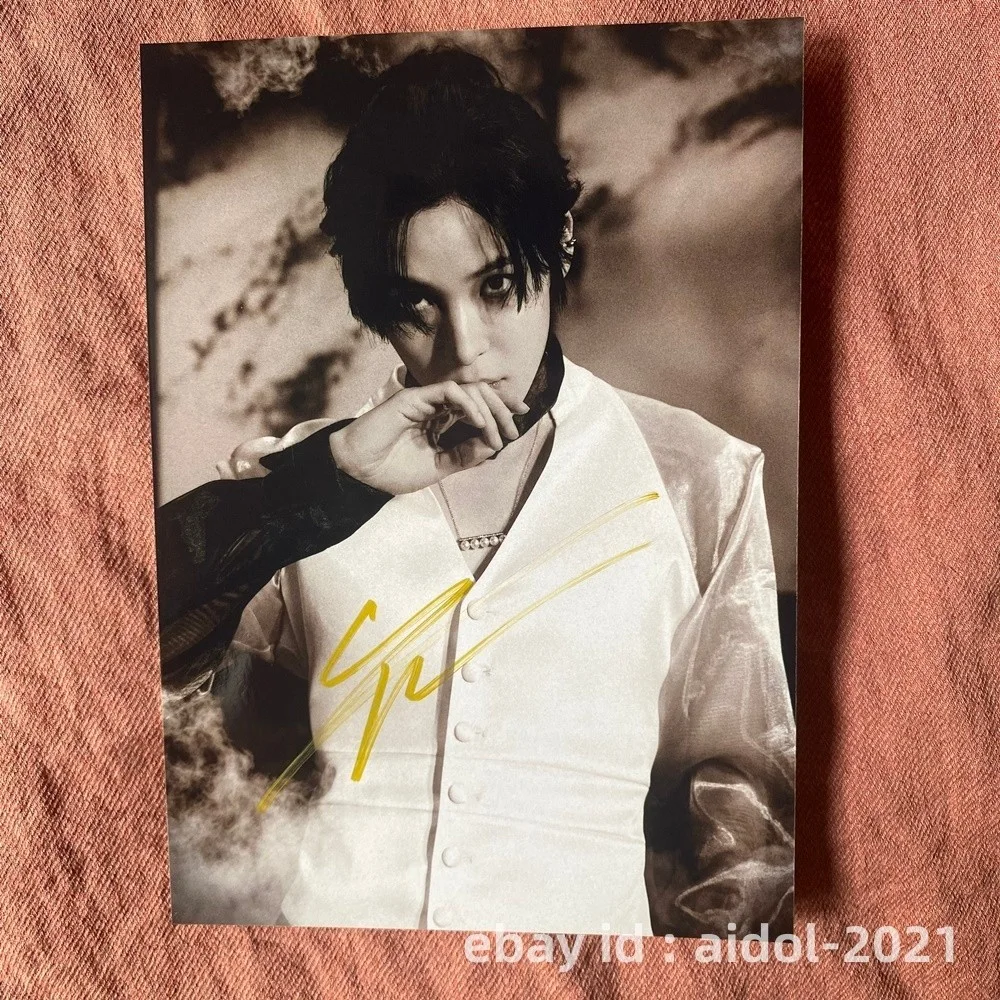ATEEZ Yunho Autographed Photo Golden Hour Part4 5*7 K-POP Collection 2026, изображение 5
