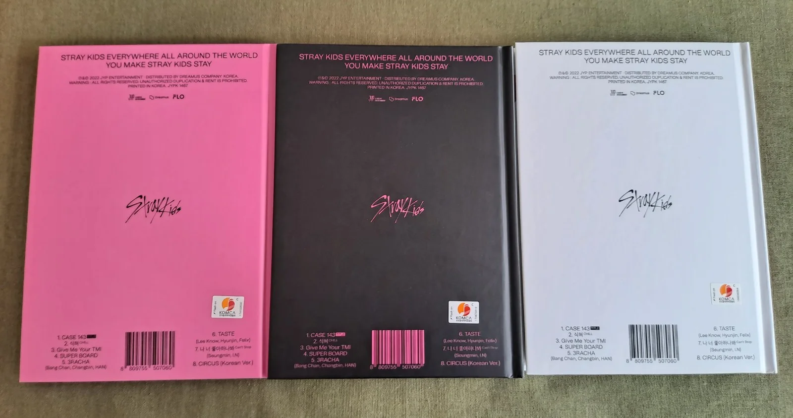 Stray Kids MAXIDENT ALBUM CD KOREAN Official Signed K-POP 2022, изображение 3