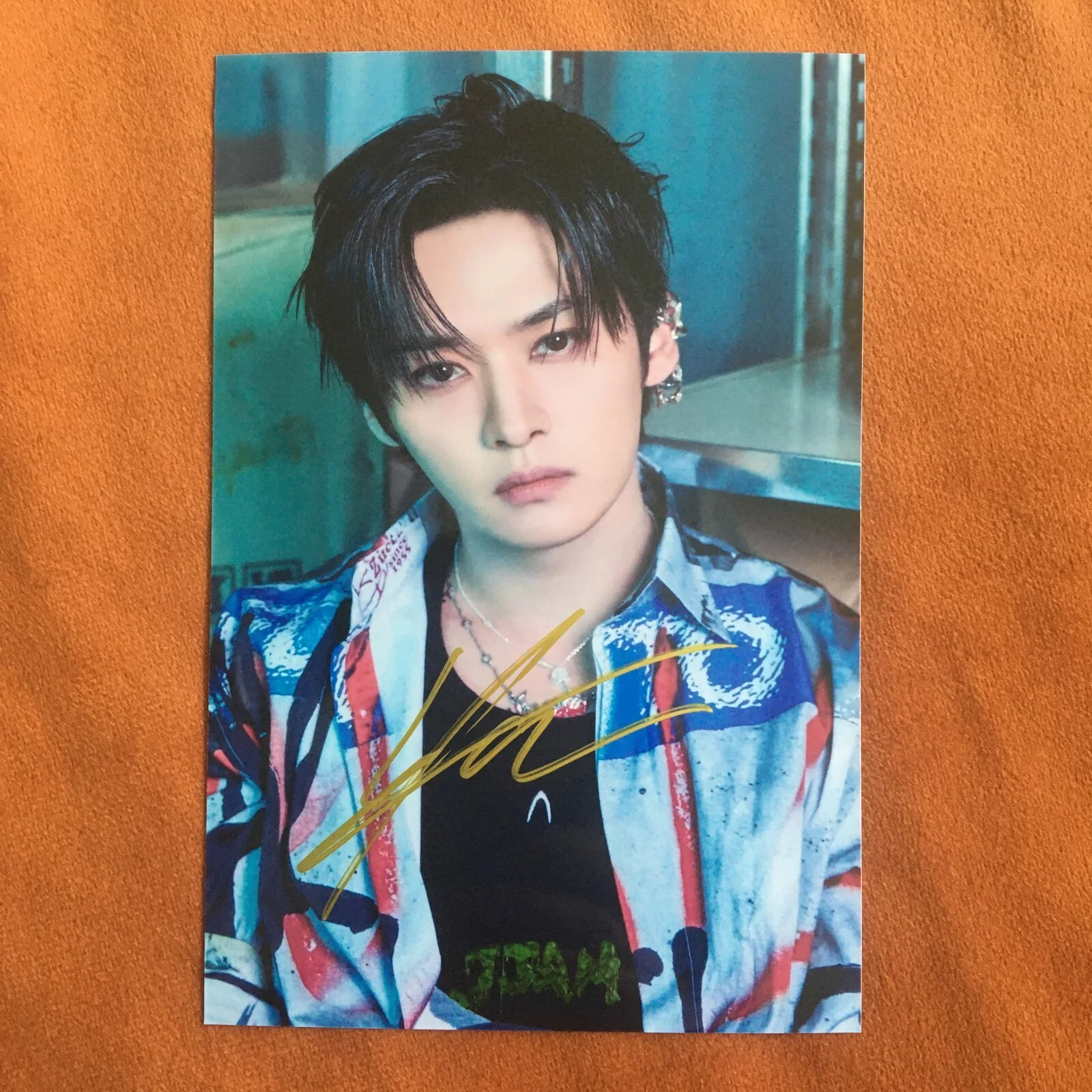 Stray Kids LEE KNOW Photos JJAM Autographed Signed K-POP Collection 4*6 2024, image 3
