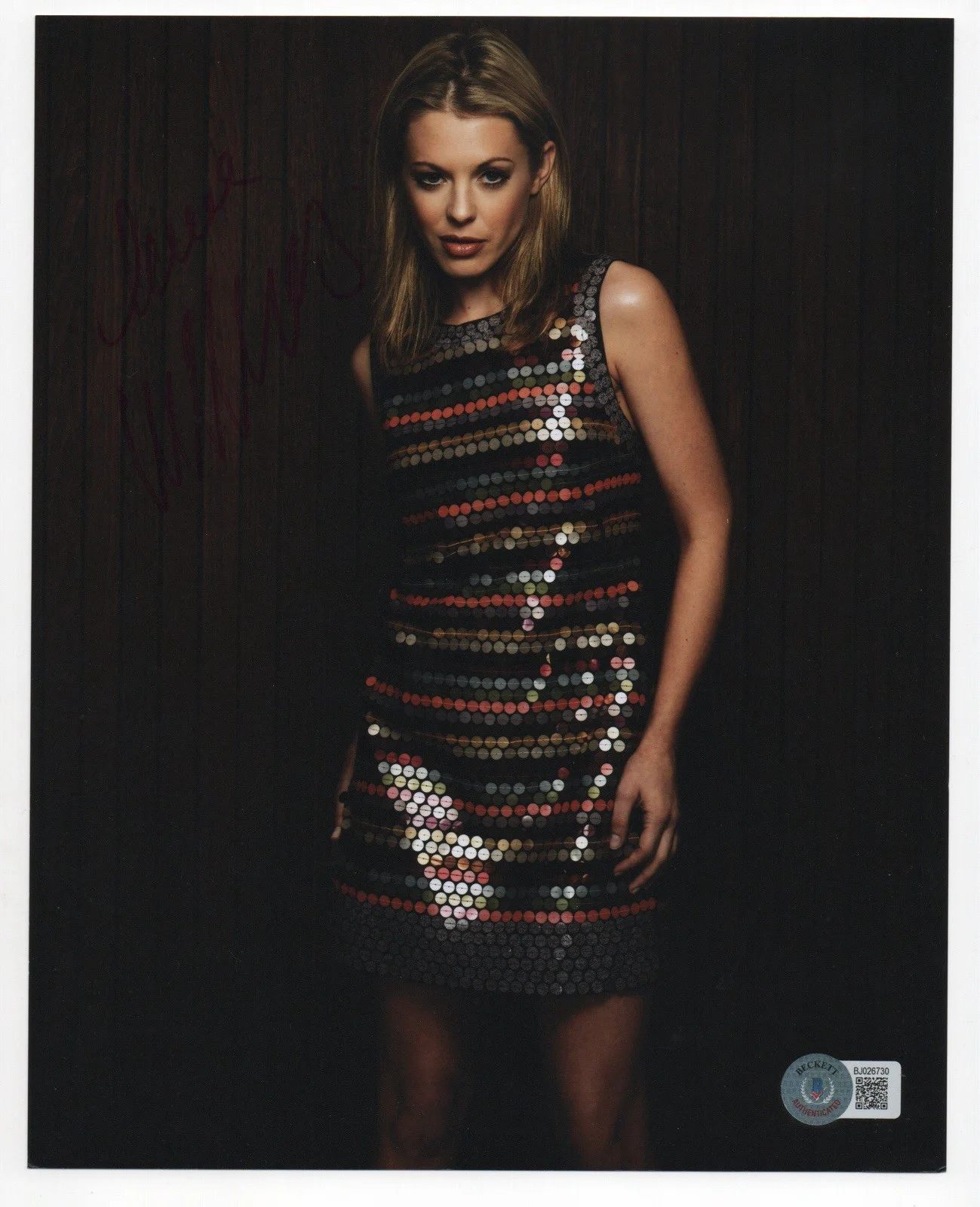 Kelly Adams — Kelly Adams autographed signed 8x10 photo Beckett BAS COA Sexy Hot Hustle Emma