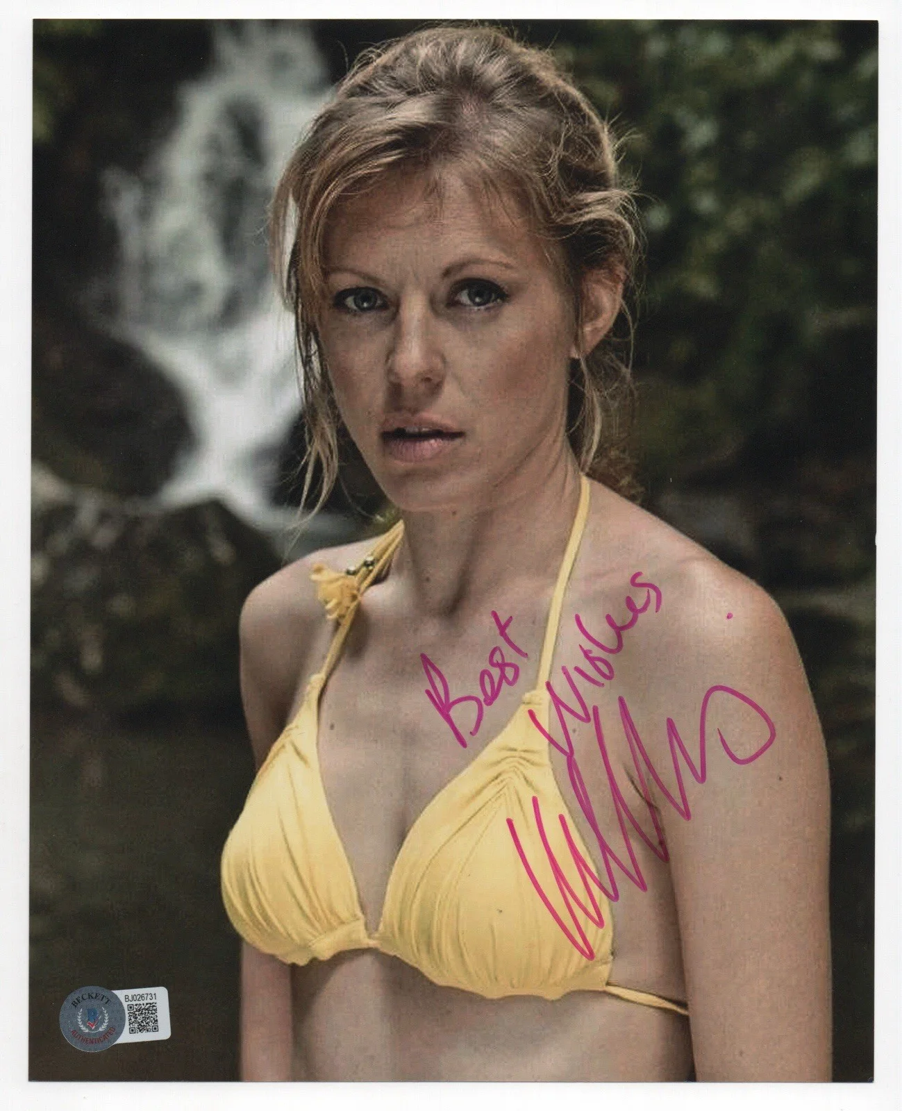 Kelly Adams — Kelly Adams autographed signed 8x10 photo Beckett BAS COA Sexy Hot Hustle Emma