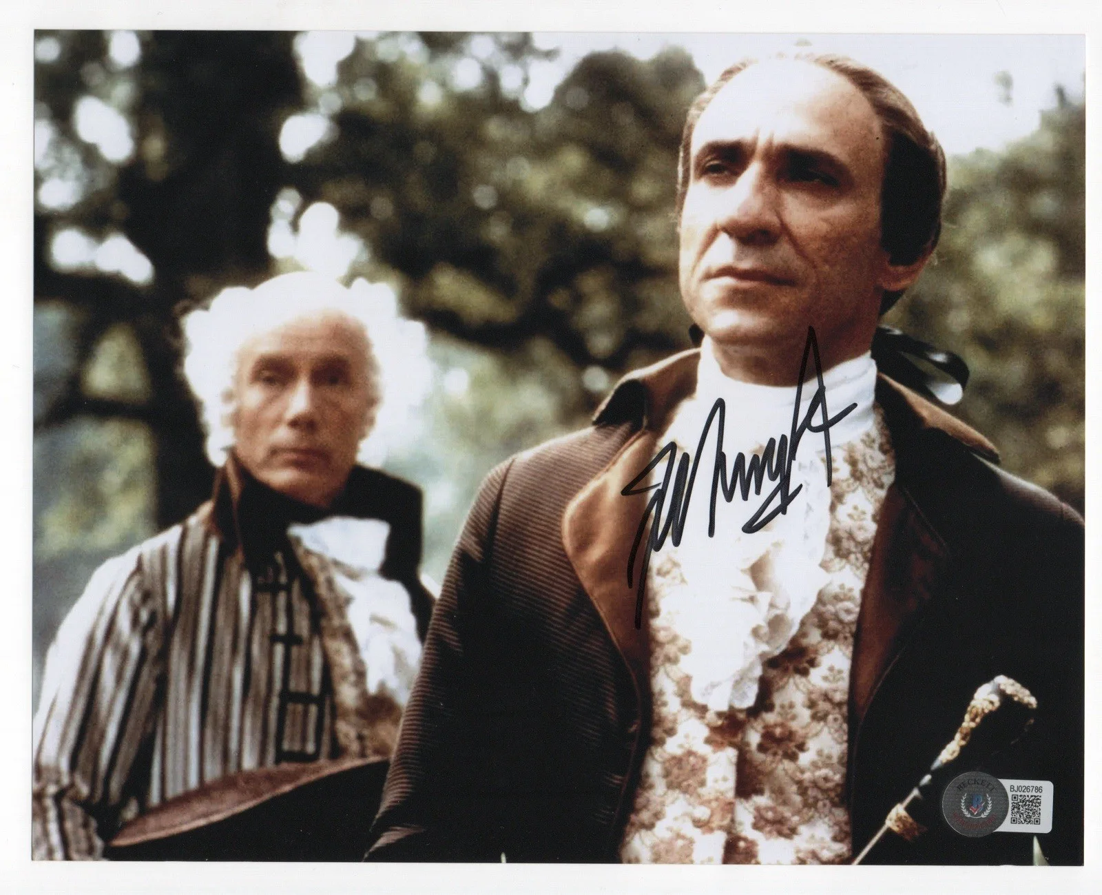 F Murray Abraham — F. Murray Abraham autographed signed 8x10 photo Beckett BAS COA Amadeus Salieri