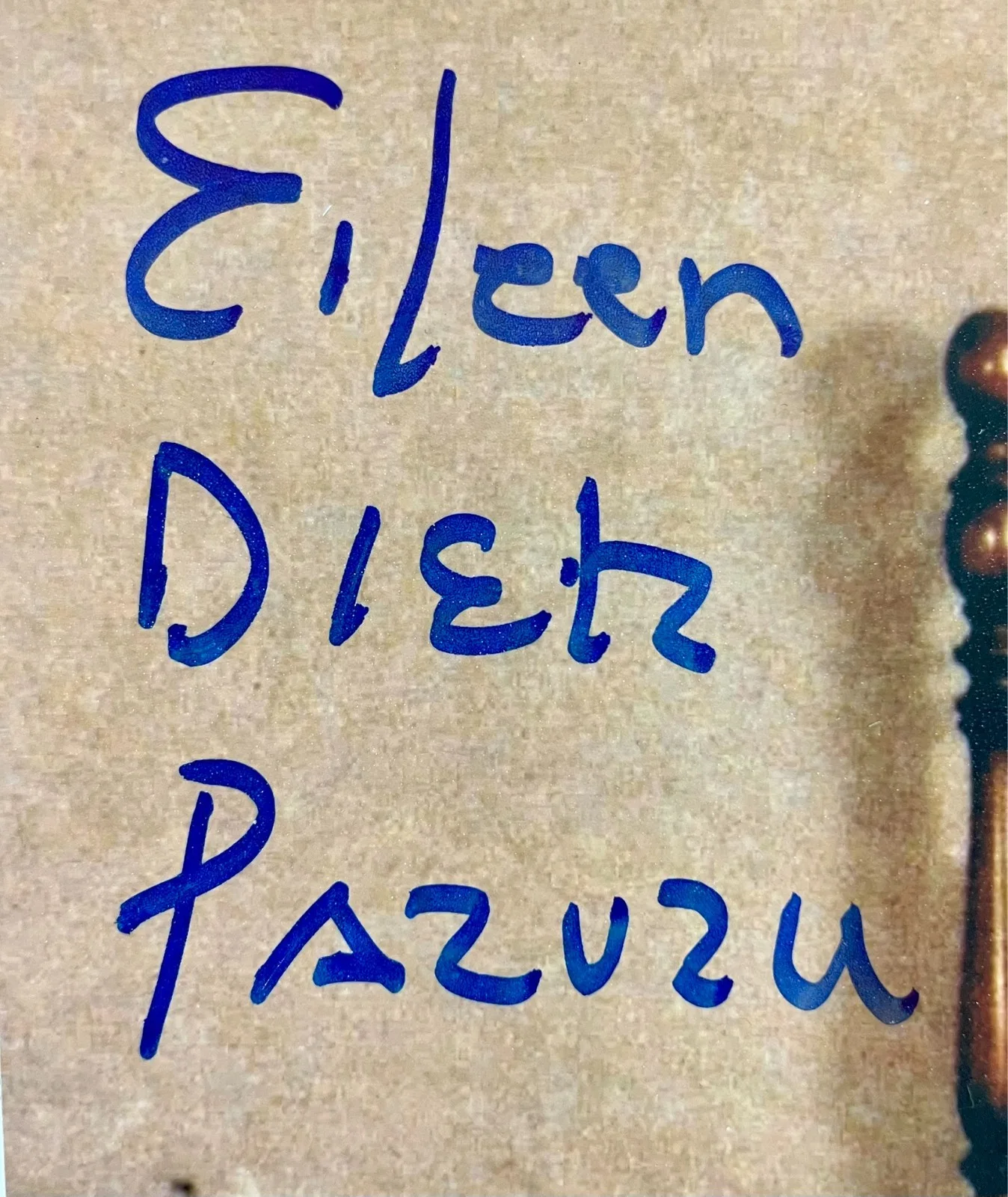 Eileen Dietz — Eileen Dietz Signed The Exorcist 8x10 Photo Authentic Autograph Pazuzu JSA COA, изображение 2