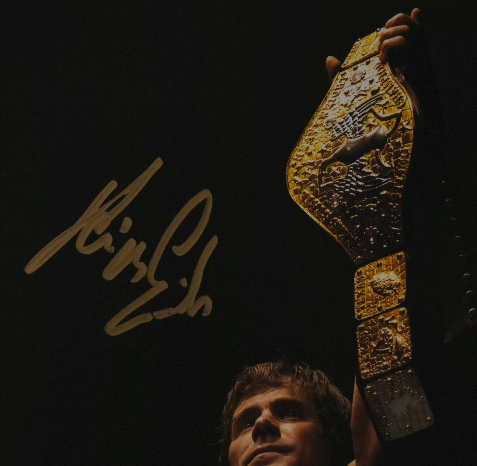 Kevin Von Erich — Kevin Von Erich Autographed 8x10 The Iron Claw Movie Poster Photo-Beckett W Holo, изображение 2