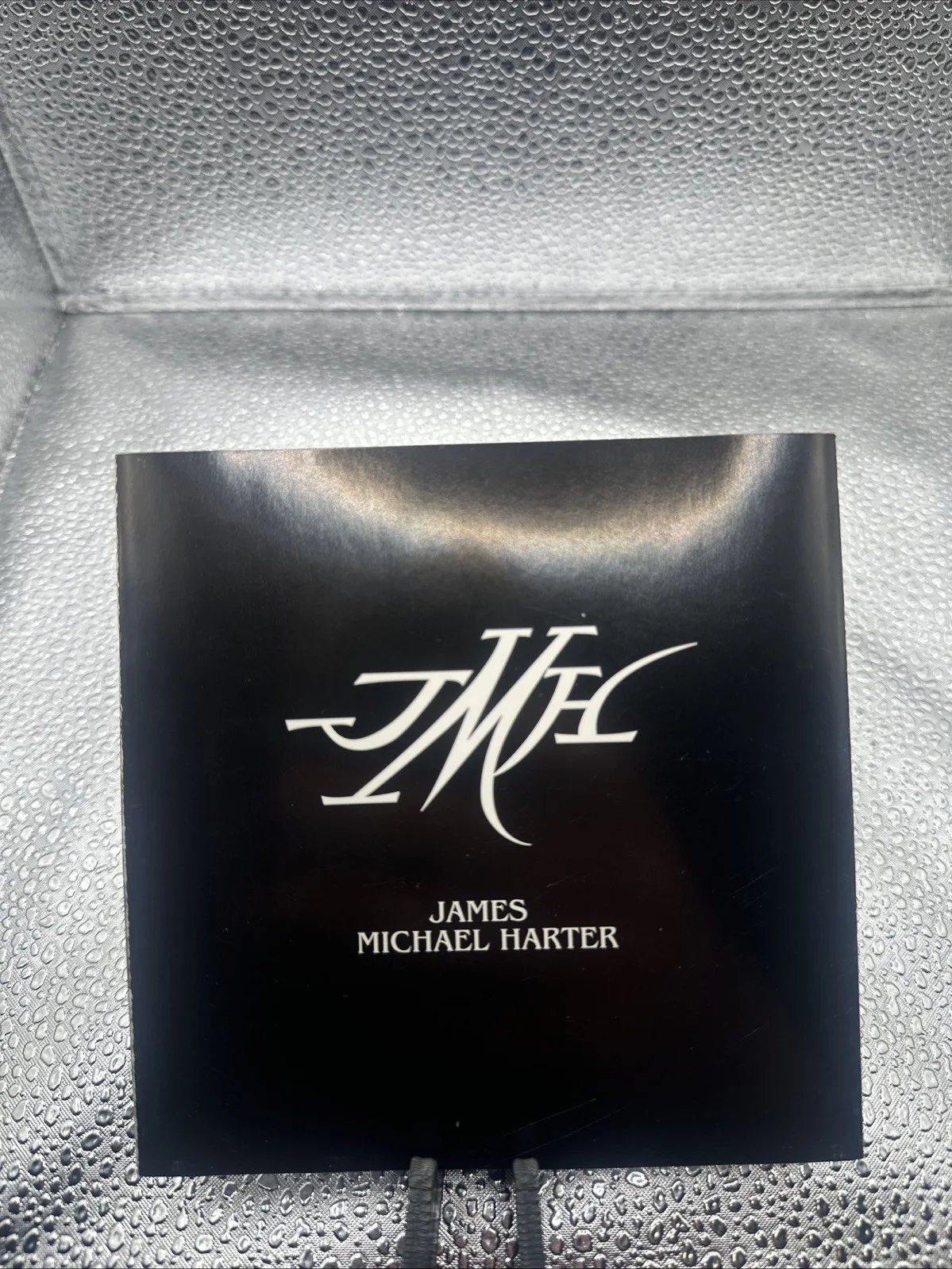A Signed CD insert for the album James Michael Harter “Chances”, image 2