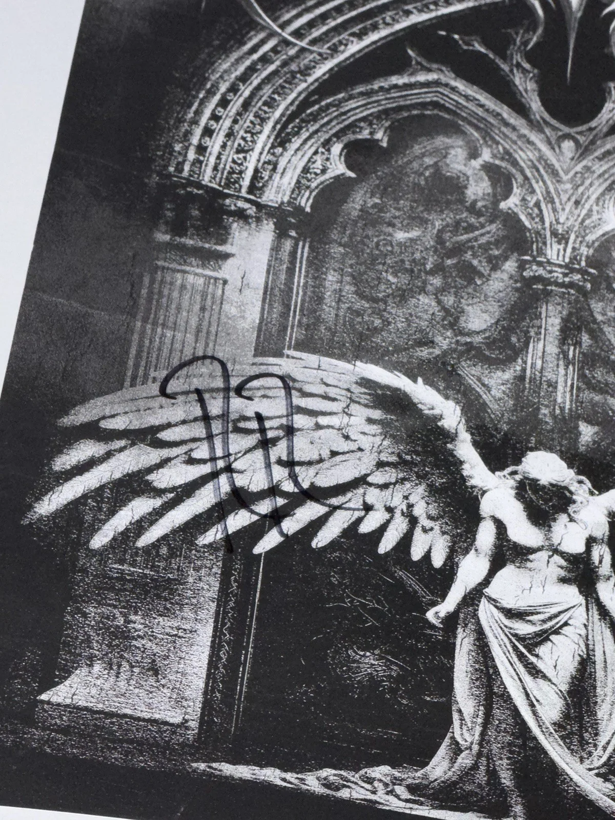Falling In Reverse Ronnie Radke Signed God Is A Weapon 11x17 Print, image 2