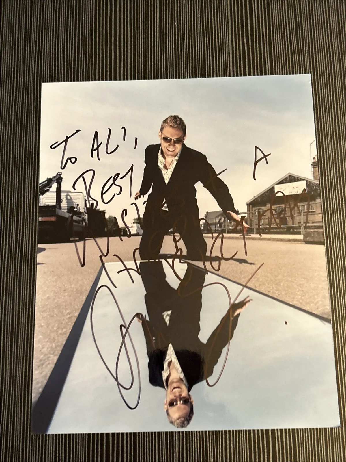 DAVID GRAY BRITISH SINGER SONG WRITER SIGNED AUTOGRAPHED 8x10 PHOTO B, изображение 2