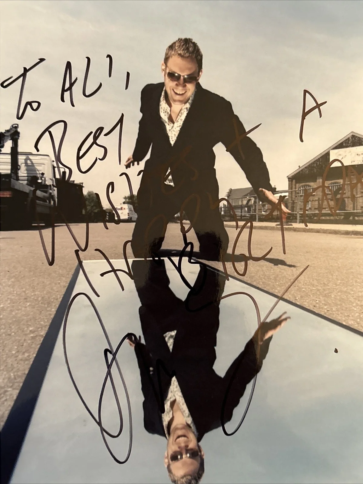 DAVID GRAY BRITISH SINGER SONG WRITER SIGNED AUTOGRAPHED 8x10 PHOTO B, изображение 3