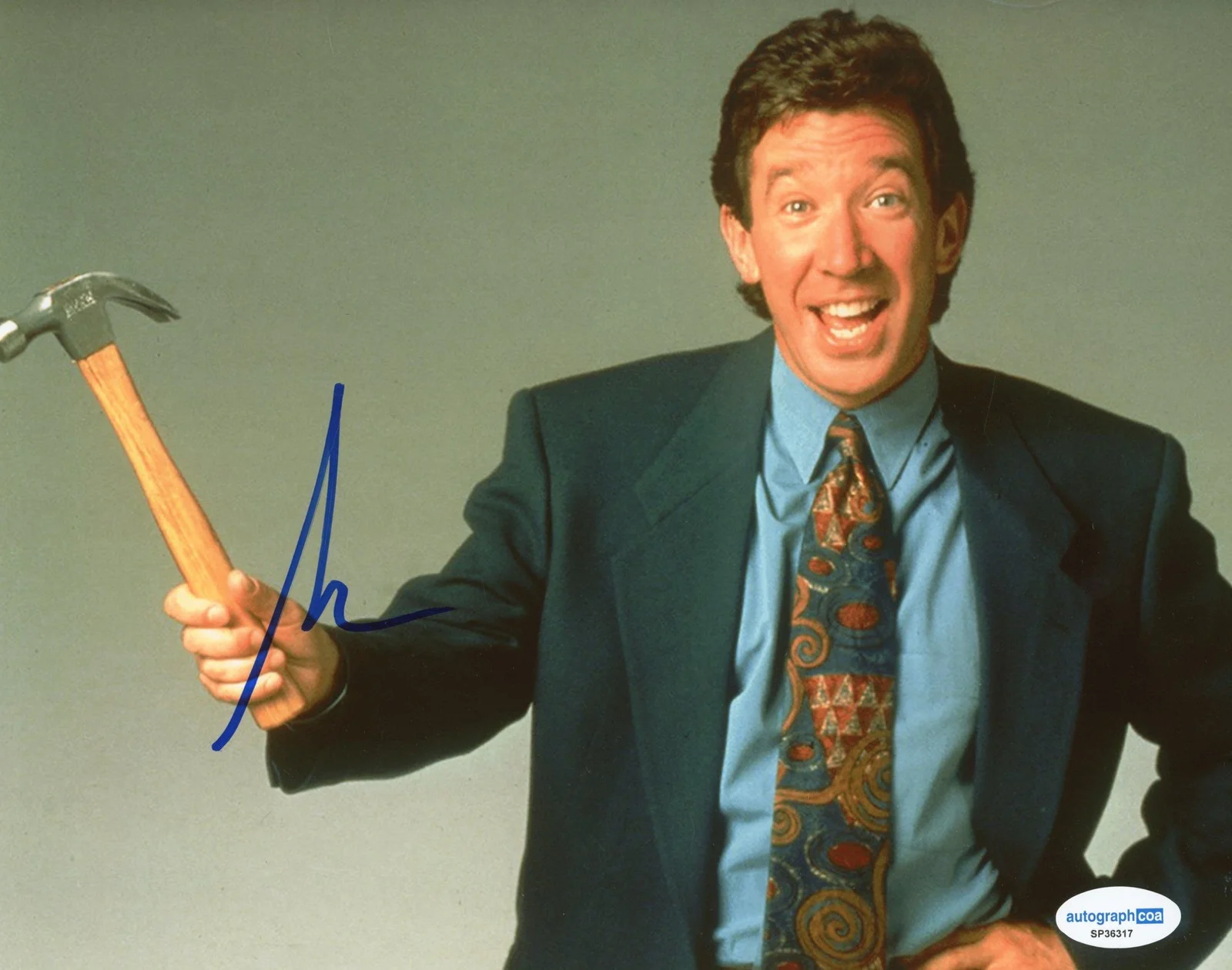 Tim Allen — Tim Allen "Home Improvement" AUTOGRAPH Signed 'Tim Taylor' 8x10 Photo B ACOA, изображение 2