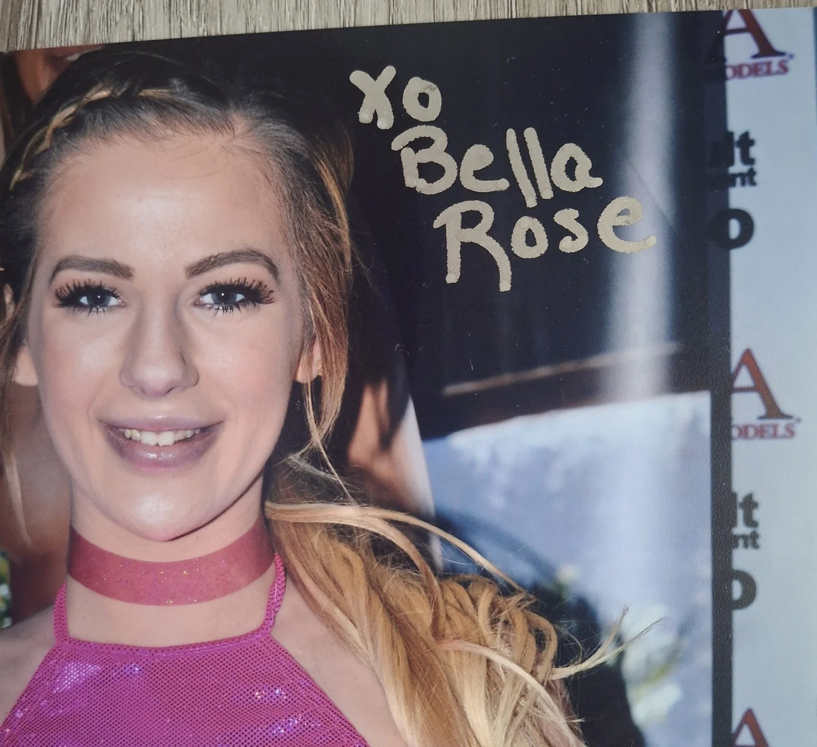 BELLA ELISE ROSE Signed 8x12" Original PHOTO #2 - Sleek & Natural, image 2