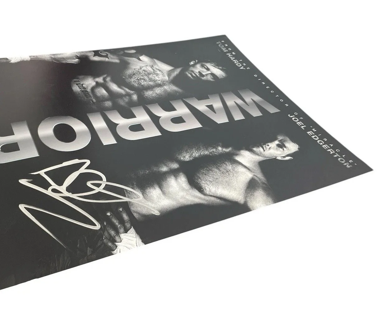 Gavin O’Connor — GAVIN O’CONNOR DIRECTOR SIGNED AUTOGRAPH 12x18 WARRIOR MOVIE PHOTO JSA CERT COA, image 4