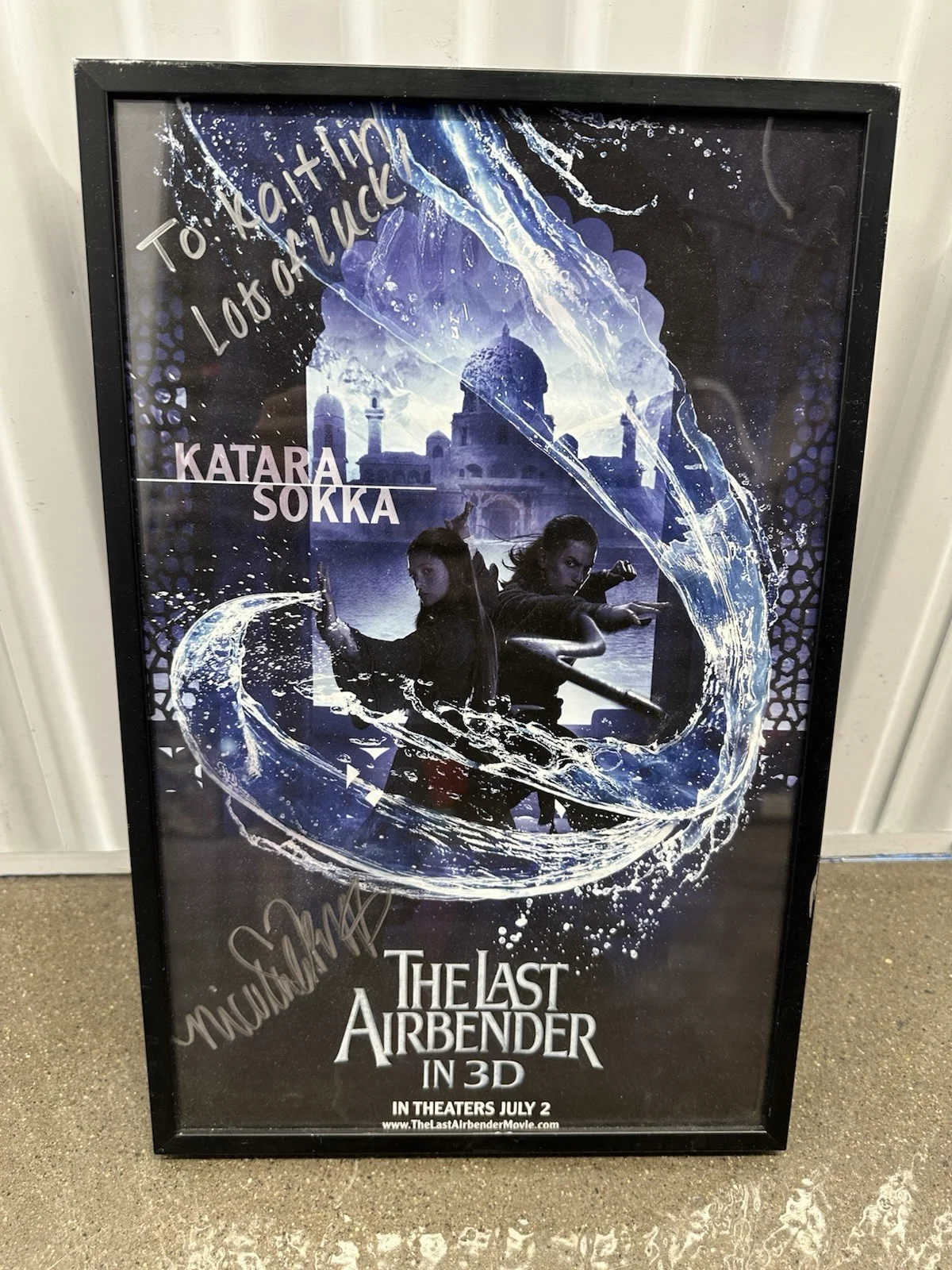 Nicola Peltz — Autographed By Nicola Peltz Signed Katara Avatar The Last Airbender
