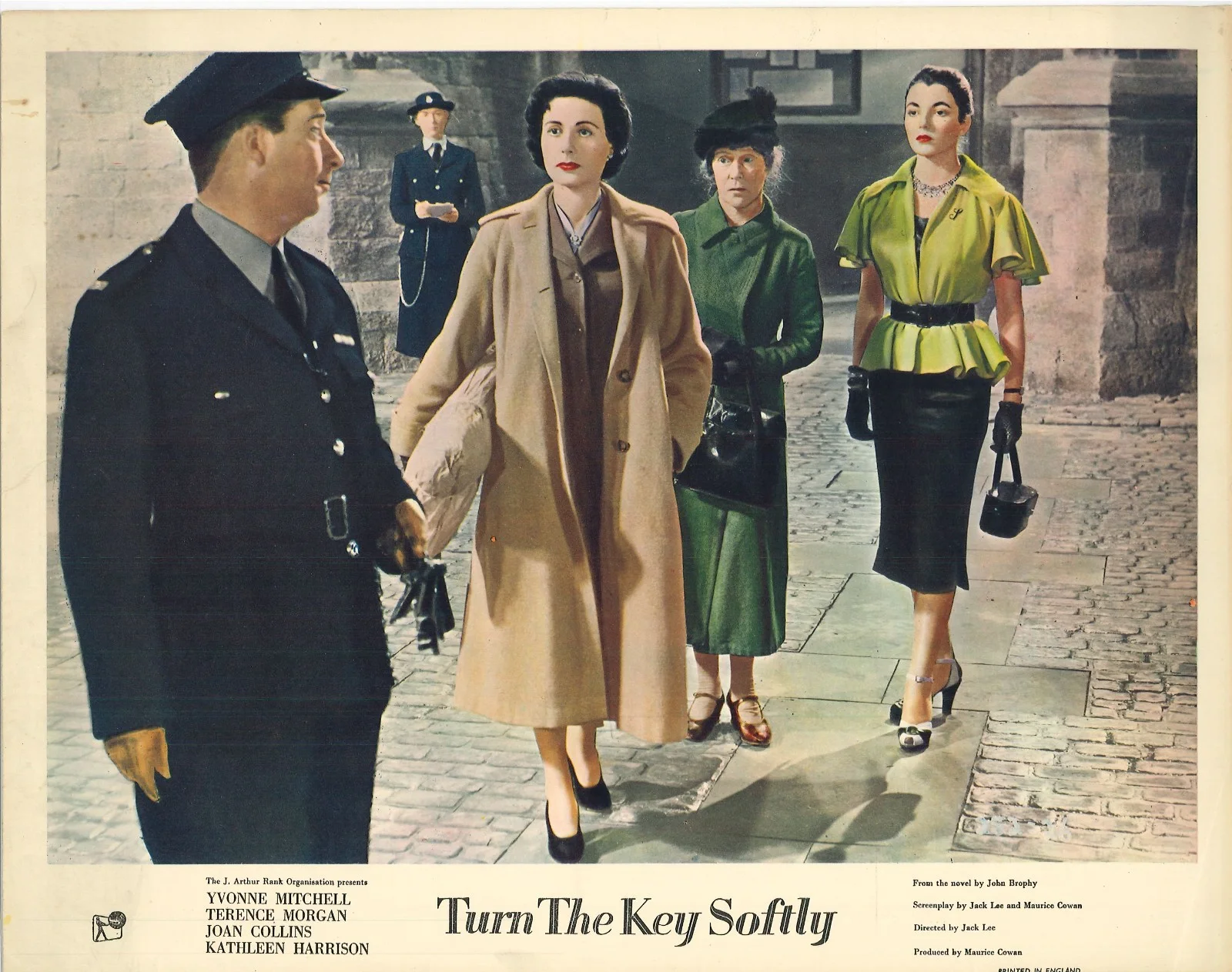 Turn the Key Softly 8x ORIGINAL US Lobby Cards Joan Collins Yvonne Mitchell 1953, изображение 2