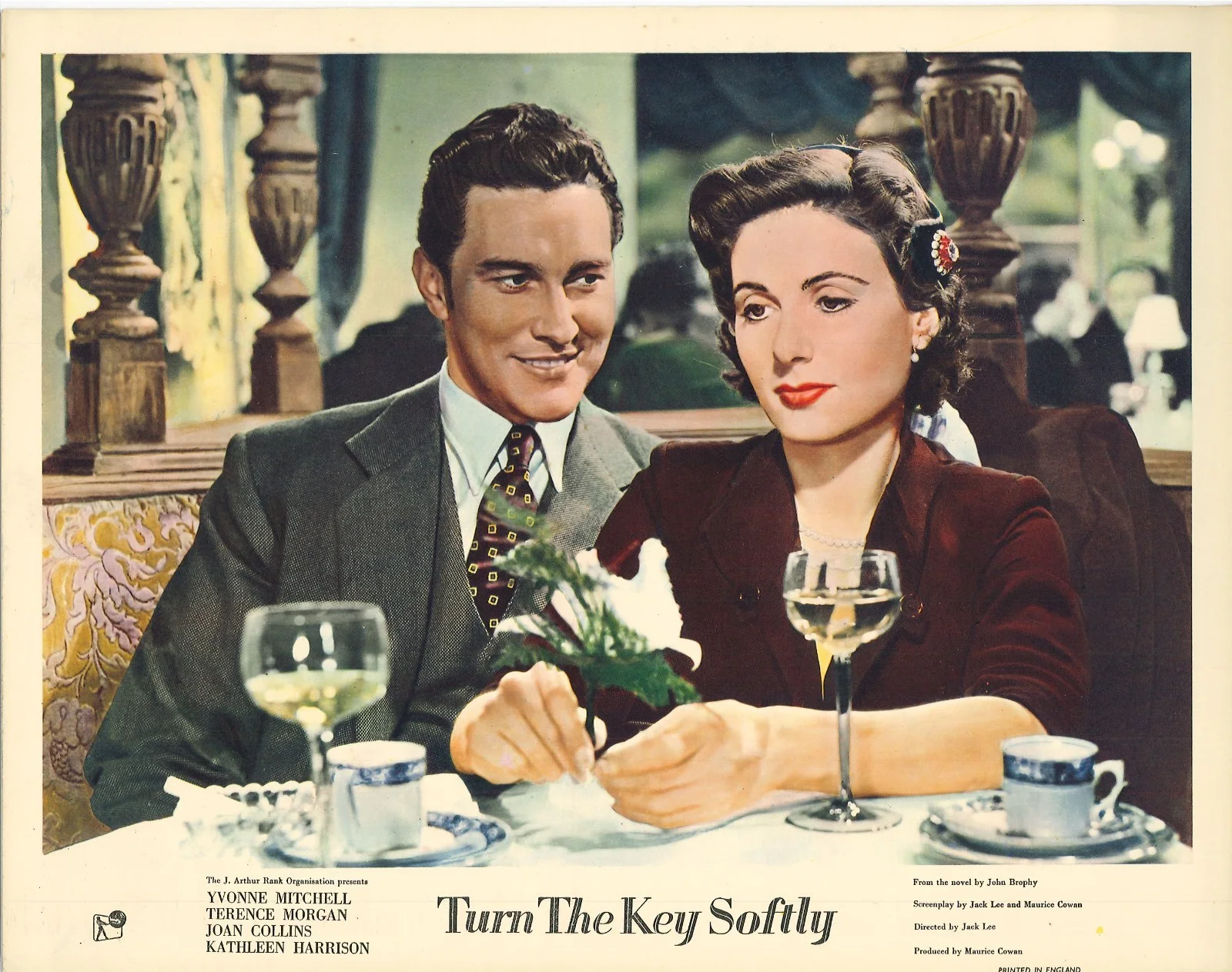 Turn the Key Softly 8x ORIGINAL US Lobby Cards Joan Collins Yvonne Mitchell 1953, изображение 3