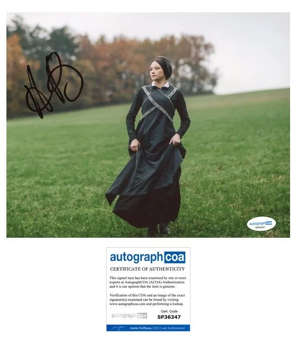 Haley Bennett — Haley Bennett "Widow Clicquot" AUTOGRAPH Signed 'Barbe-Nicole' 8x10 Photo B ACOA