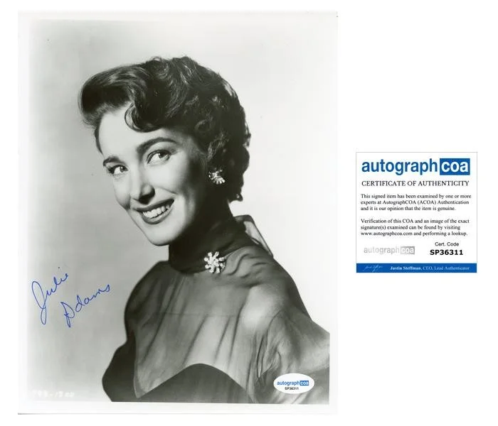 Julie Adams — Julie Adams "Creature from the Black Lagoon" AUTOGRAPH Signed 8x10 Photo ACOA