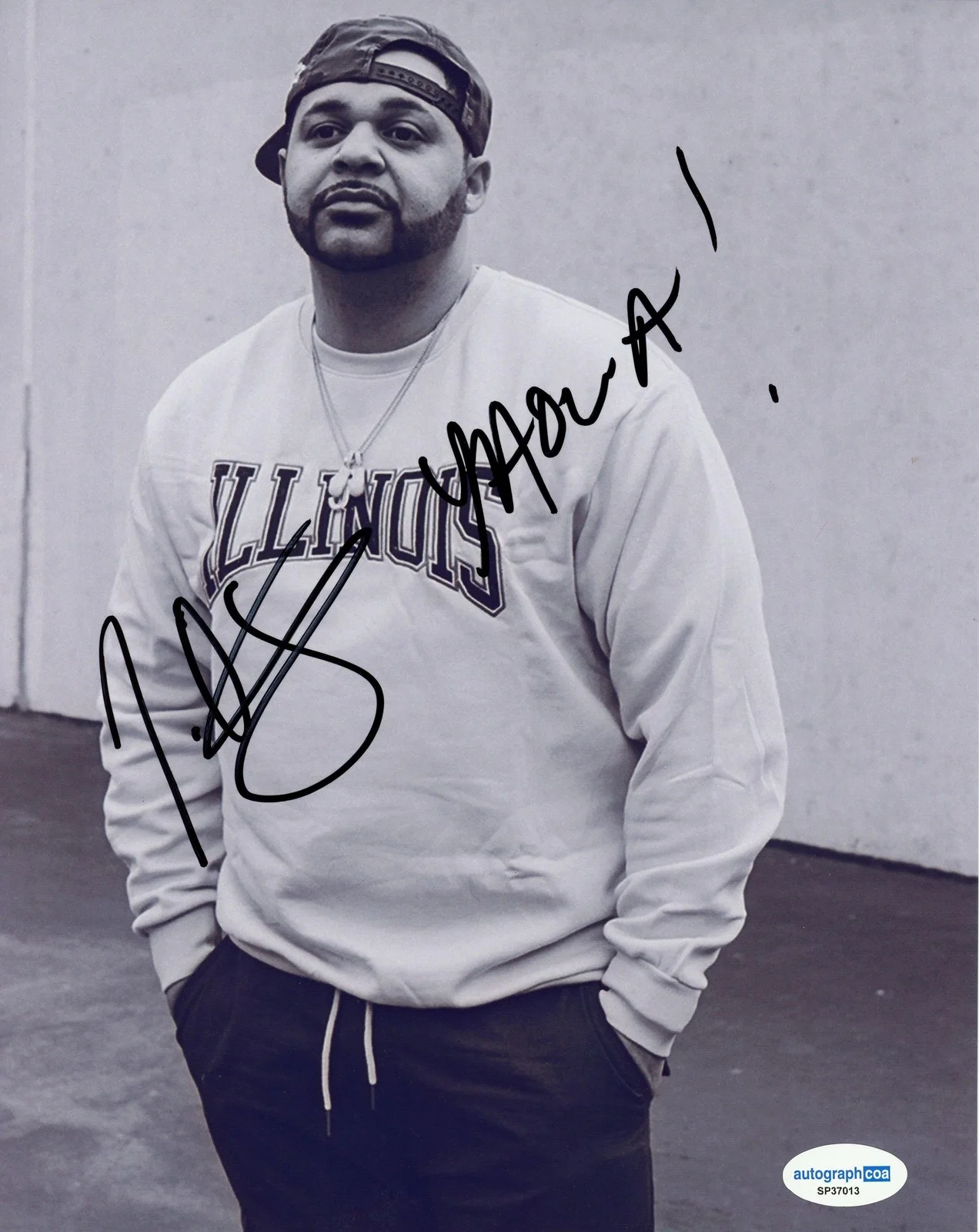 Joell Ortiz — Joell Ortiz "Slaughterhouse" Rapper AUTOGRAPH Signed Autographed 8x10 Photo ACOA, image 2