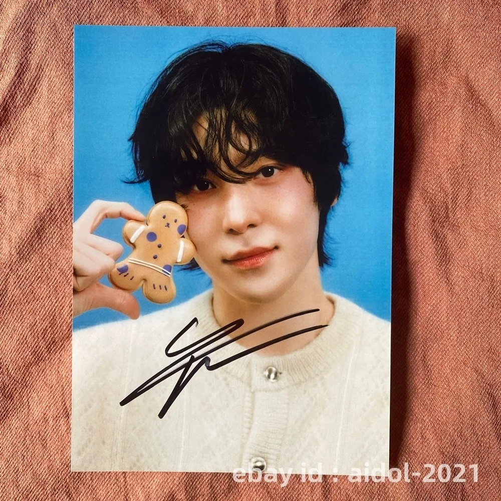 ATEEZ ateez Autographed Group Photo 5*7 K-POP Collection Gifts 2026A, image 4