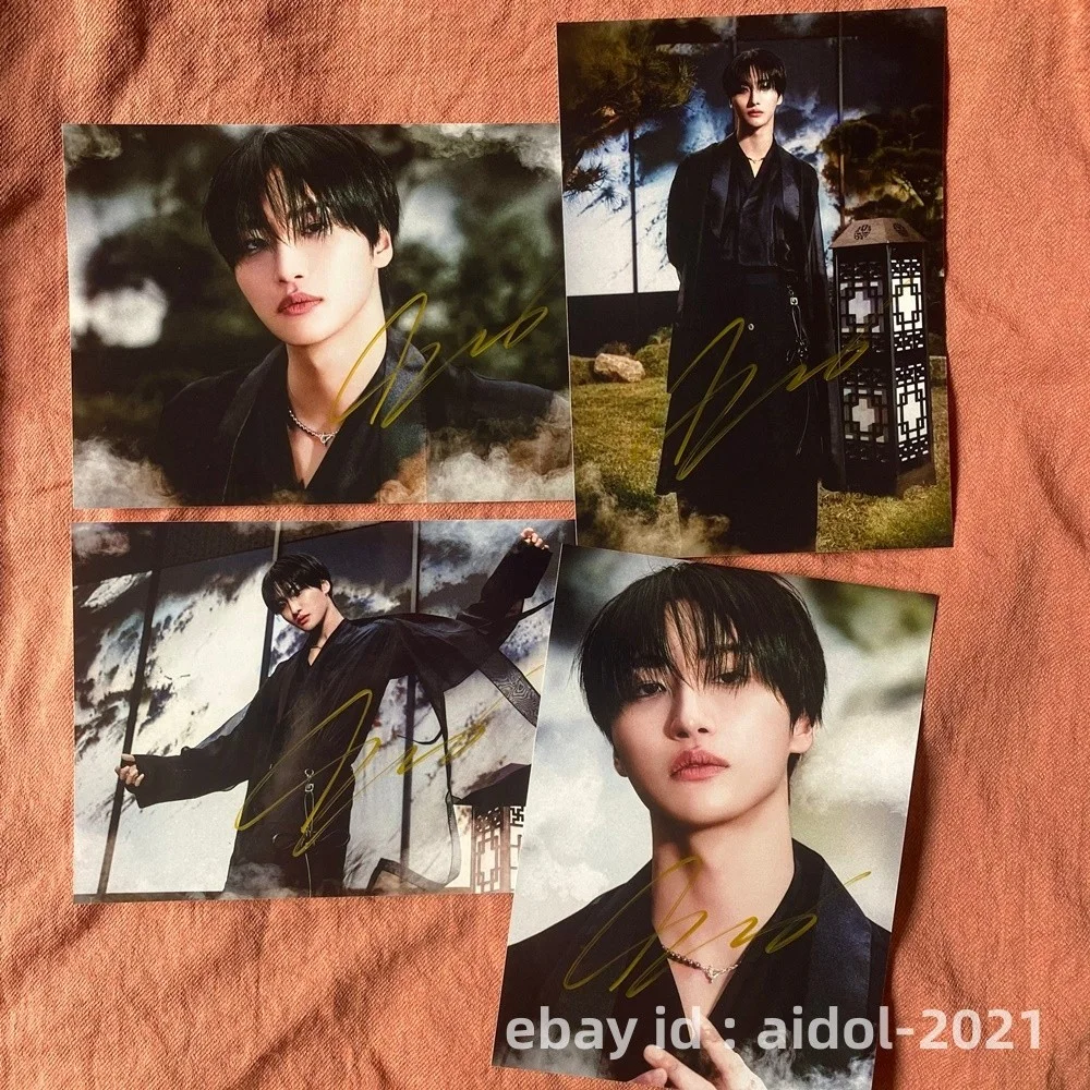 ATEEZ Seonghwa Autographed Photo Golden Hour Part4 5*7 K-POP Collection 2026B, image 2