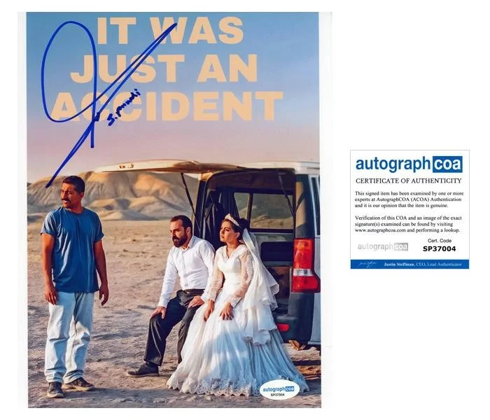 Jafar Panahi — Jafar Panahi "It Was Just an Accident" Director AUTOGRAPH Signed 8x10 Photo ACOA