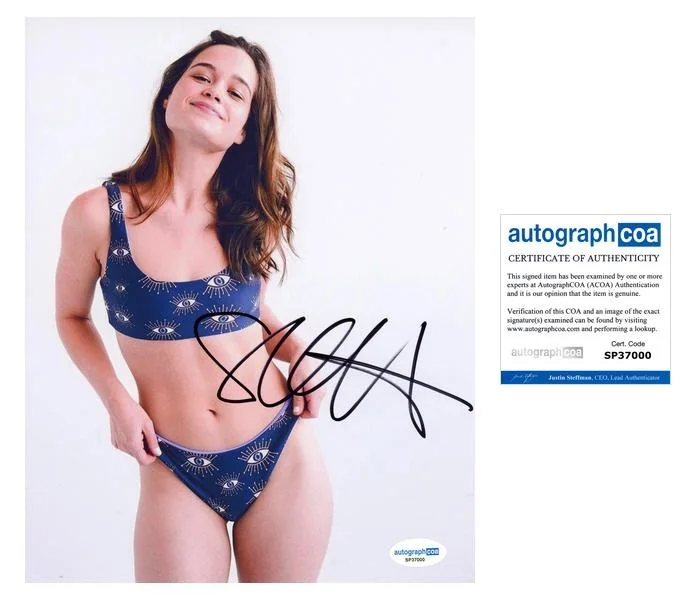 Sarah Catherine Hook — Sarah Catherine Hook "The White Lotus" AUTOGRAPH Signed 8x10 Photo ACOA
