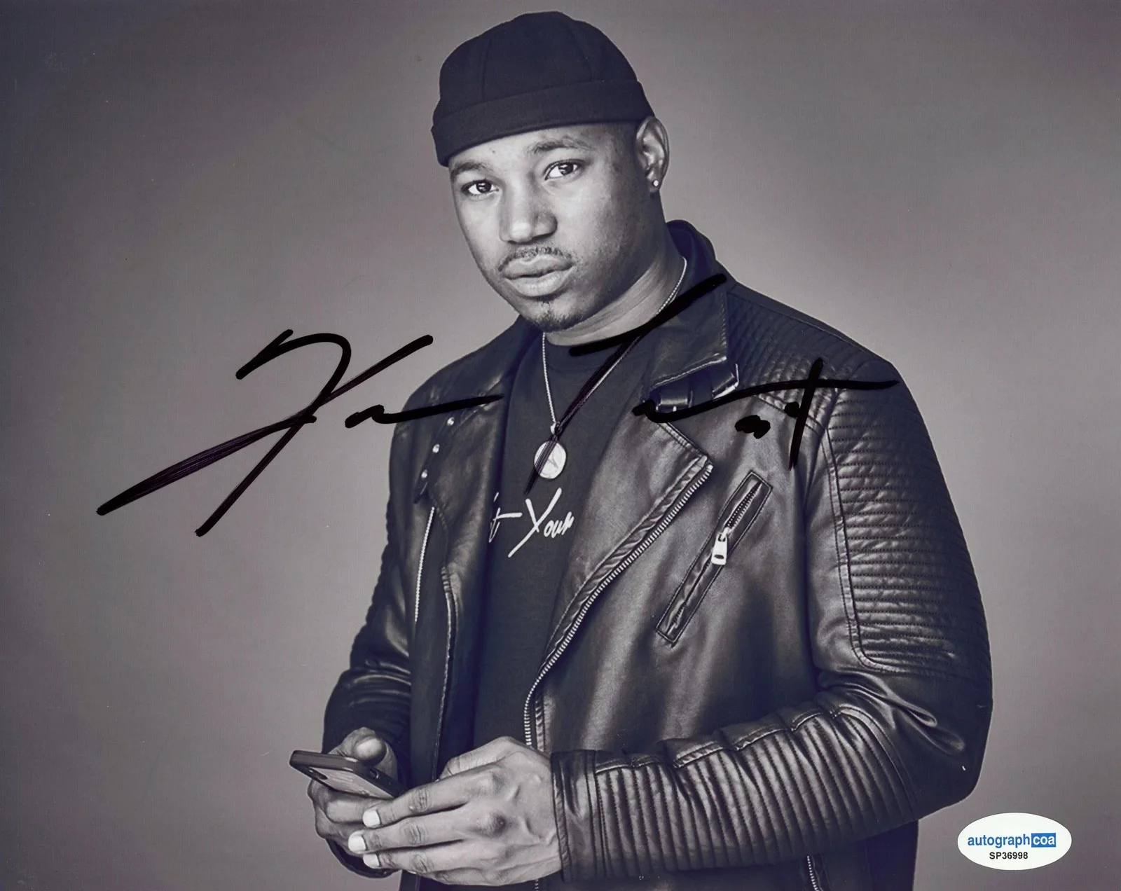 Kris D. Lofton — Kris D. Lofton "Power Book IV: Force" AUTOGRAPH Signed 8x10 Photo B ACOA, изображение 2