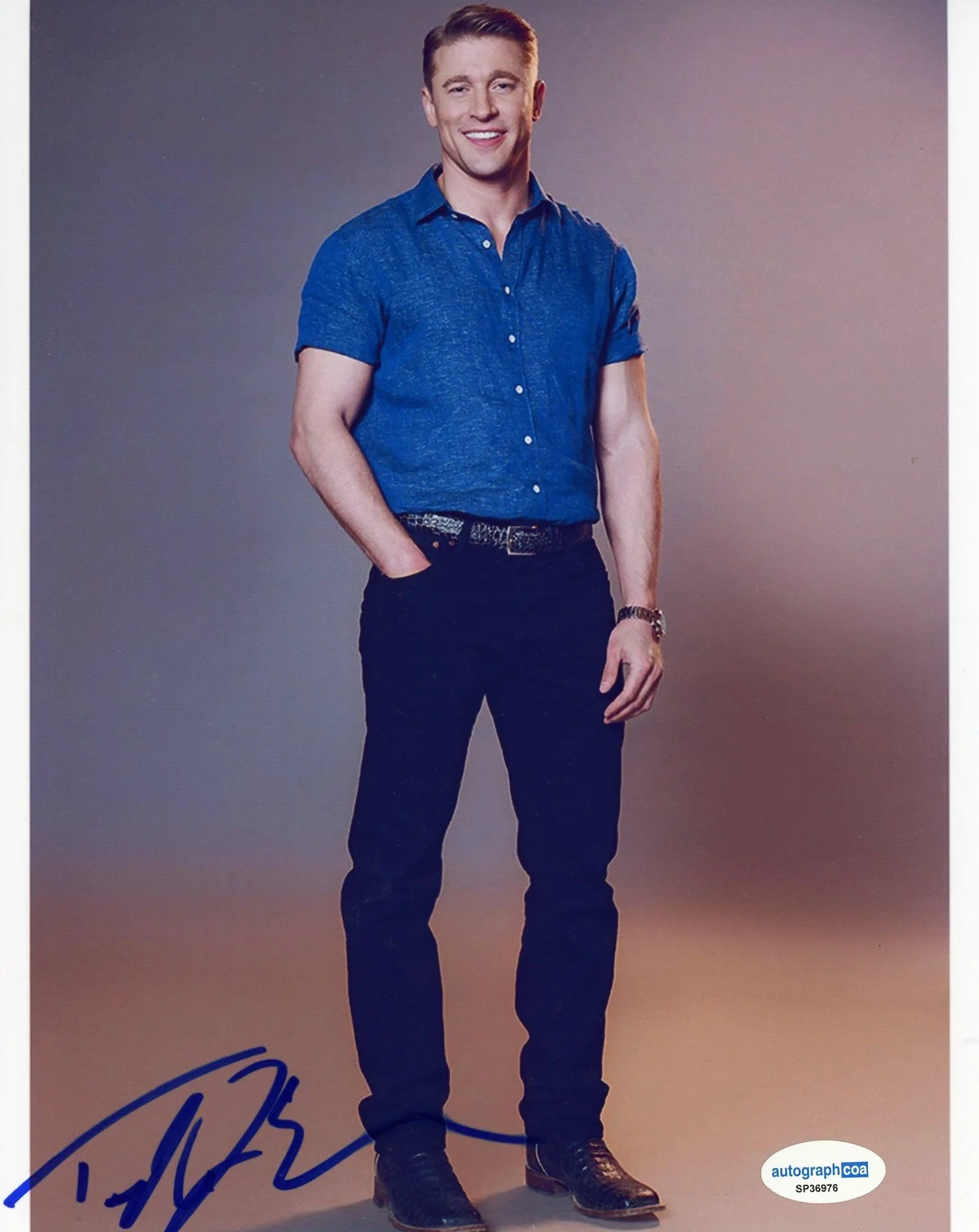 Tyler Jacob Moore — Tyler Jacob Moore "SEAL Team" AUTOGRAPH Signed Autographed 8x10 Photo B ACOA, изображение 2